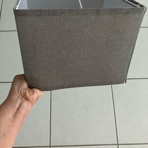 Gray Lamp Shade